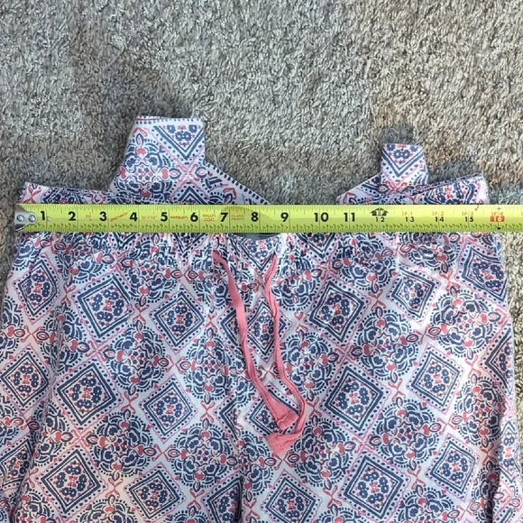 Old Navy Pink and Blue Patterned Pajama Set - Picture 5 of 5